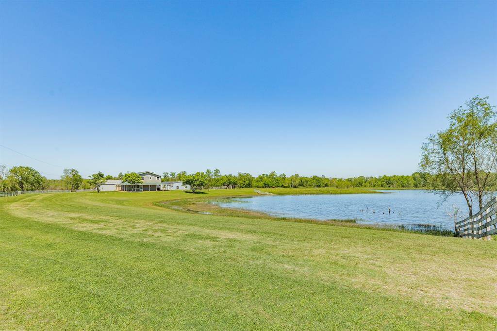 Lake/pond has great fishing w/ striped bass as your prize!