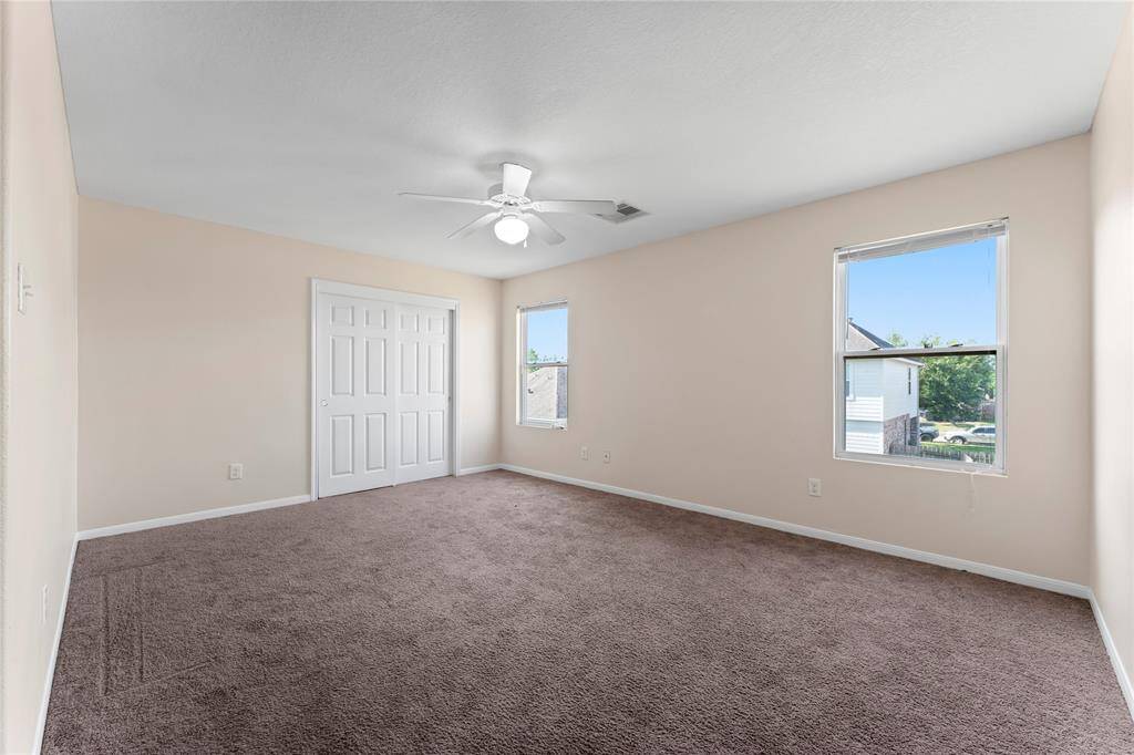 Spacious game room with storage