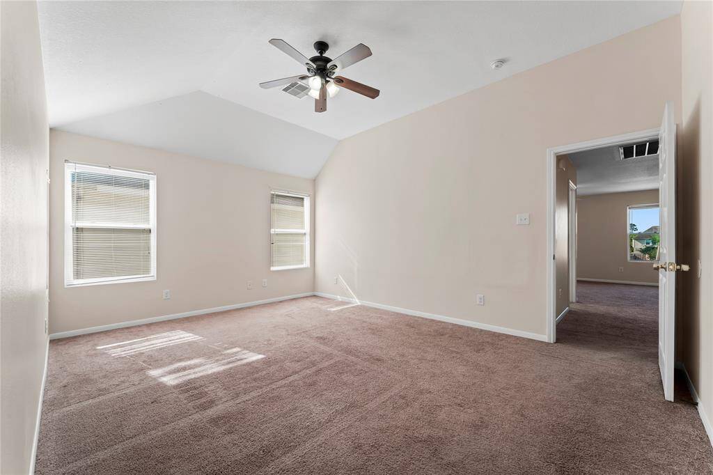 Features large windows for natural light.
