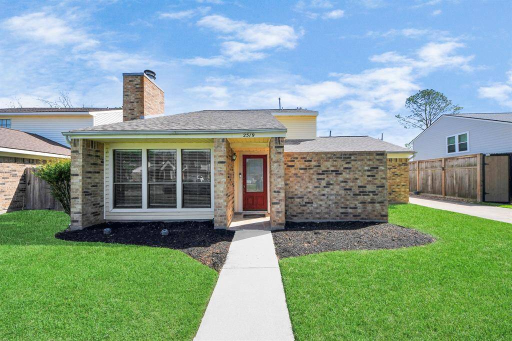 An inviting front exterior sets the tone as you step inside this exceptional home located in Pecan Grove in Richmond, TX.