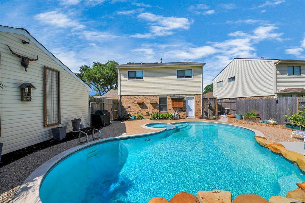 The incredible pool area sets the stage for unforgettable barbecues and outdoor gatherings.