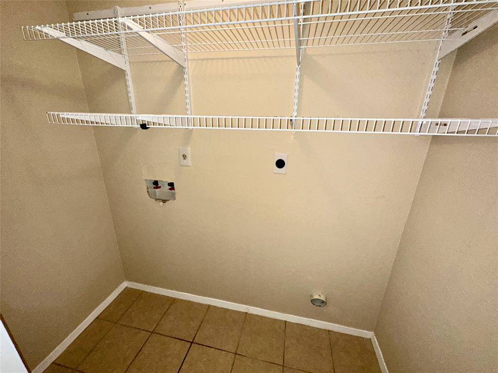 Full Size Washer/Dryer connections located off the hall bath