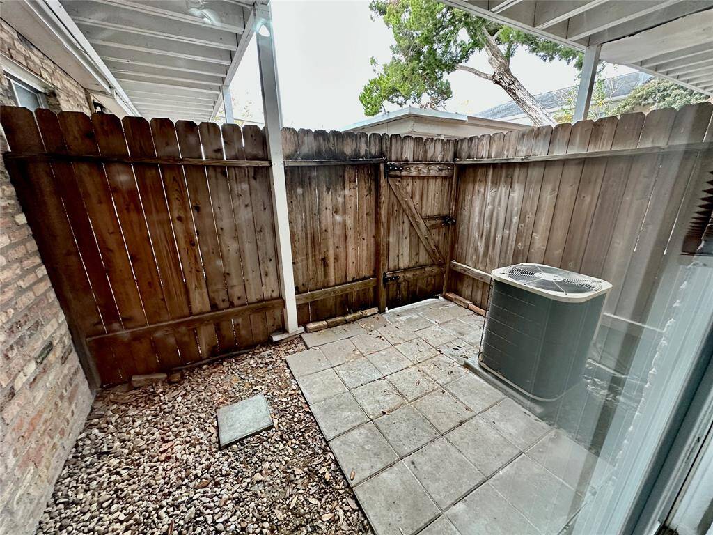 Private Back Patio