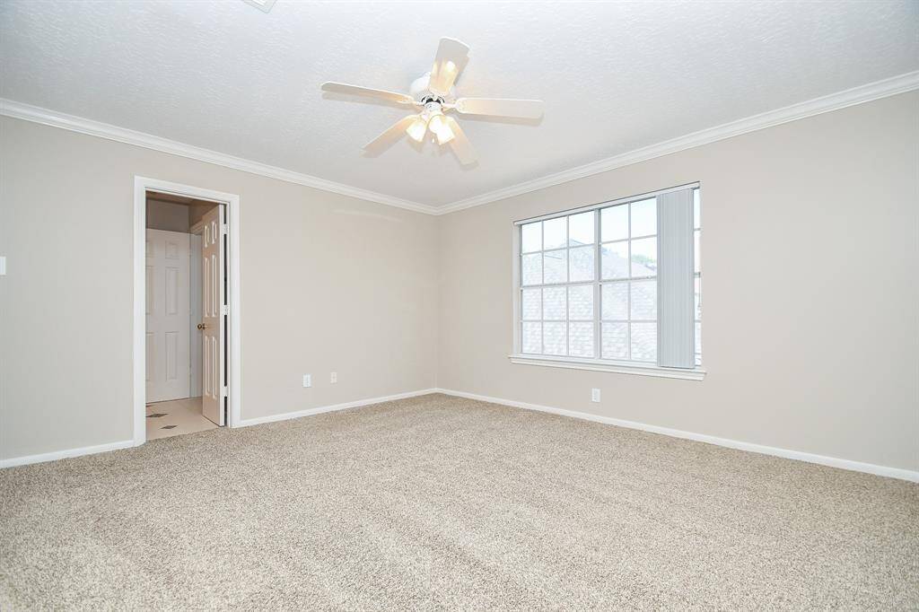 All secondary bedrooms have walk-in closets