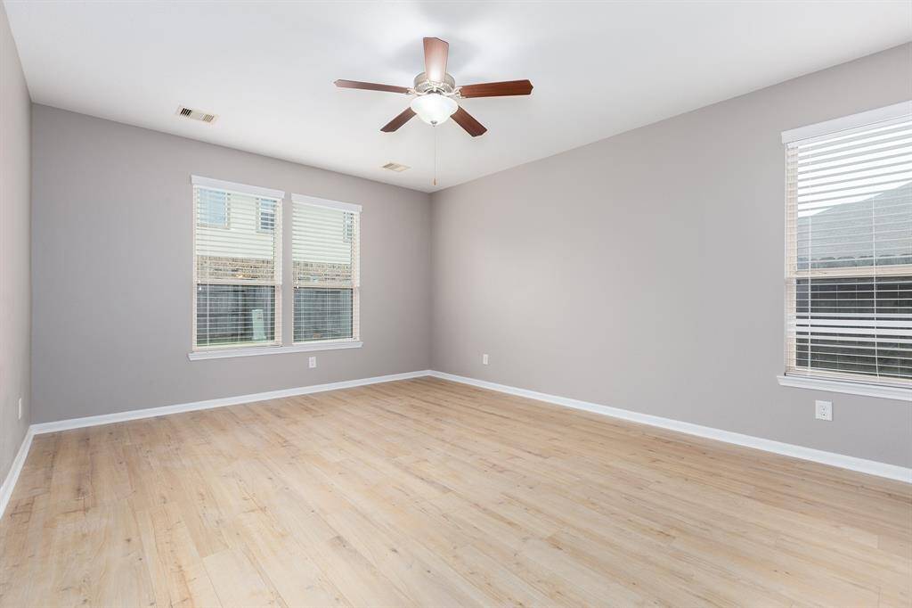 Primary Suite with new flooring