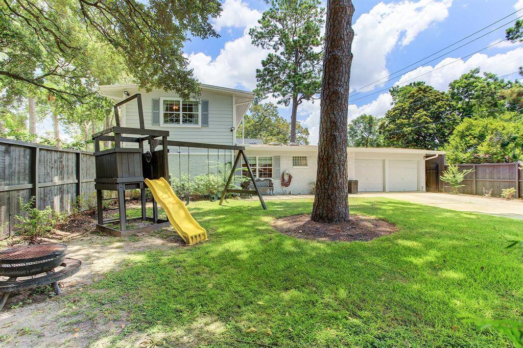 The yard is fully fenced with plenty of play area inside the gated driveway. Come take a look!