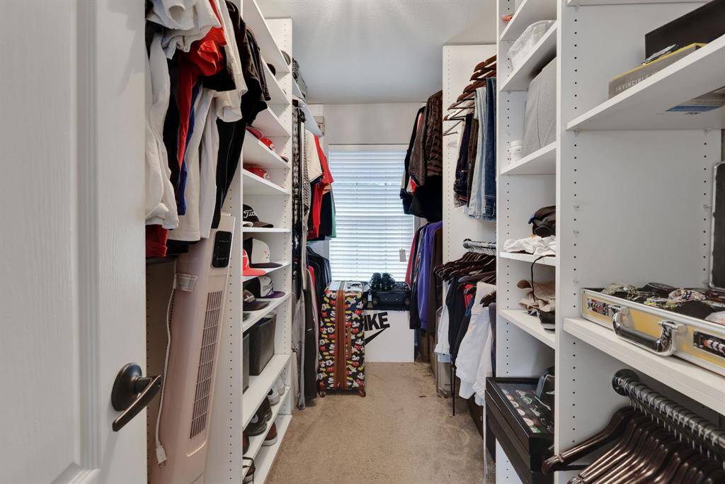 Primary closet