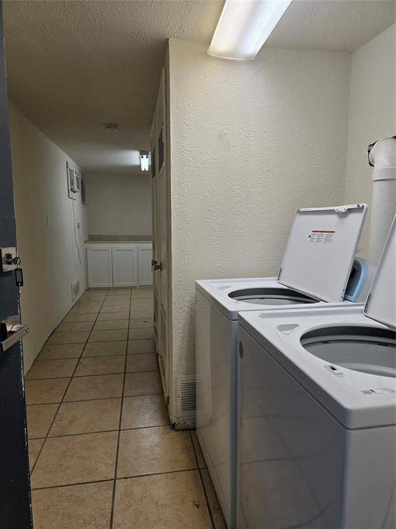 Secured Laundry area