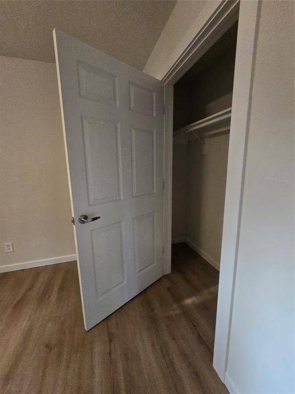Ample closet space