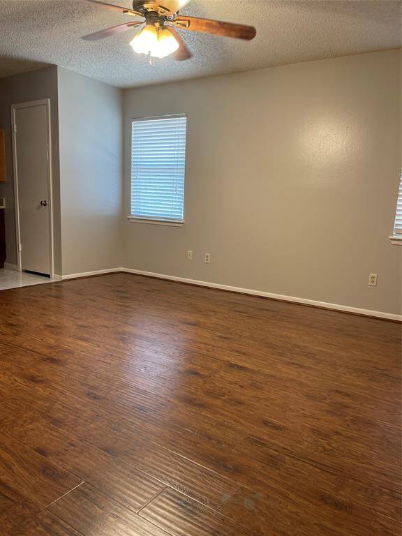 Master Bedroom, ceiling fan with lights, double closet