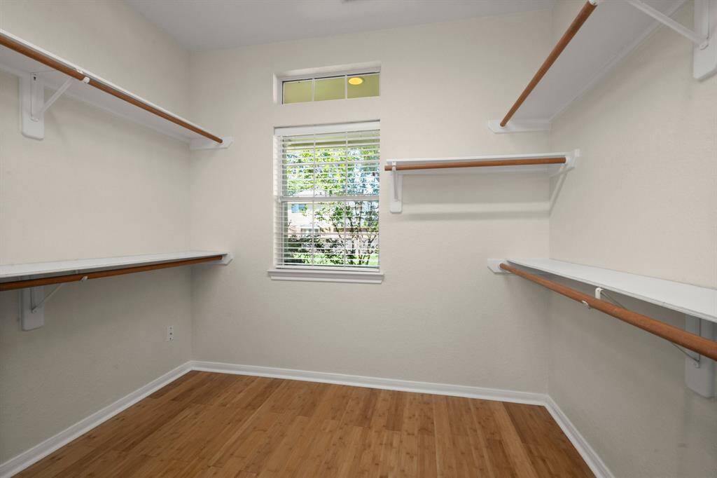 Primary bedroom closet 2
