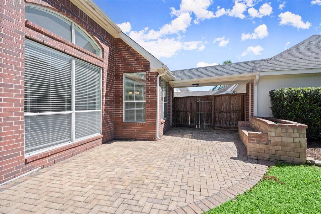 Brick patio with limitless options to create your outdoor oasis