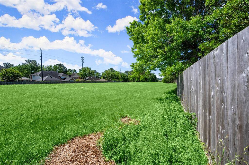 Enhanced privacy as the house backs up to a utility easement