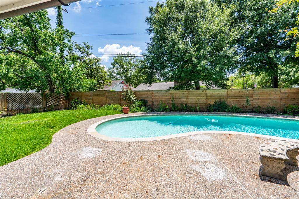 Pool area.
