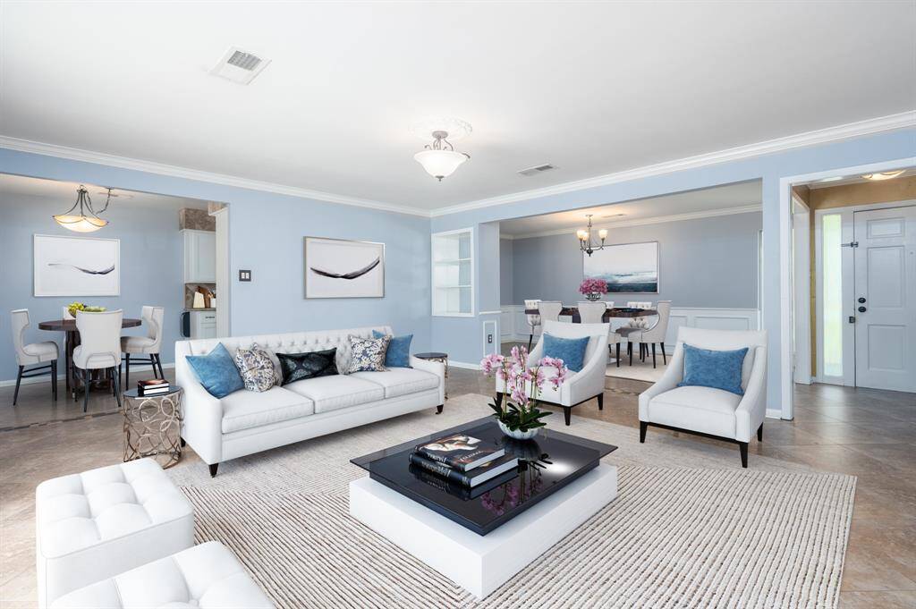 Virtually Staged Living Area.