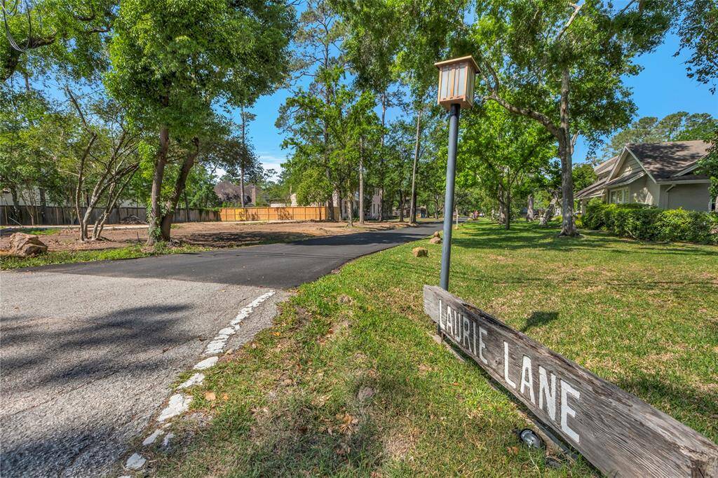 Located in Bunker Hill Village, this private lane offers the new homeowner privacy and security.