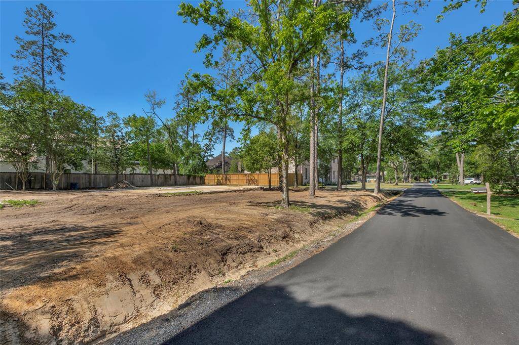 This photo showcases a quiet, tree-lined suburban street with well-kept homes and lush greenery, creating a peaceful and inviting neighborhood atmosphere.
