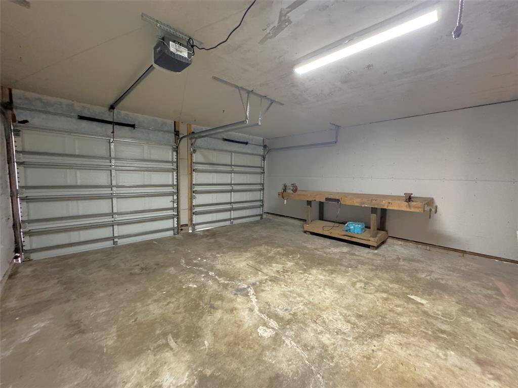 Two car garage