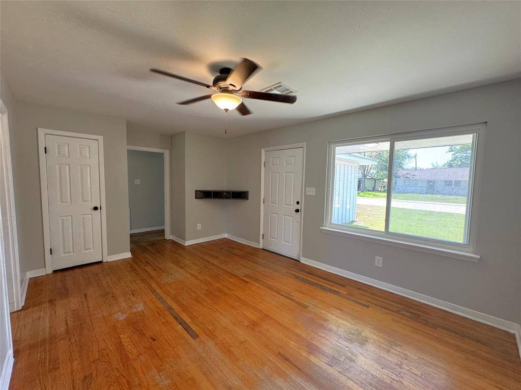 Living room offers large beautiful picture window