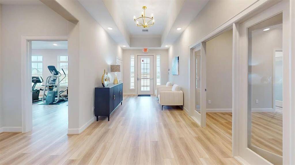 Clubhouse Hallway