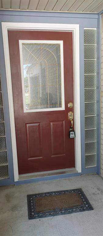 Beautiful metal front door