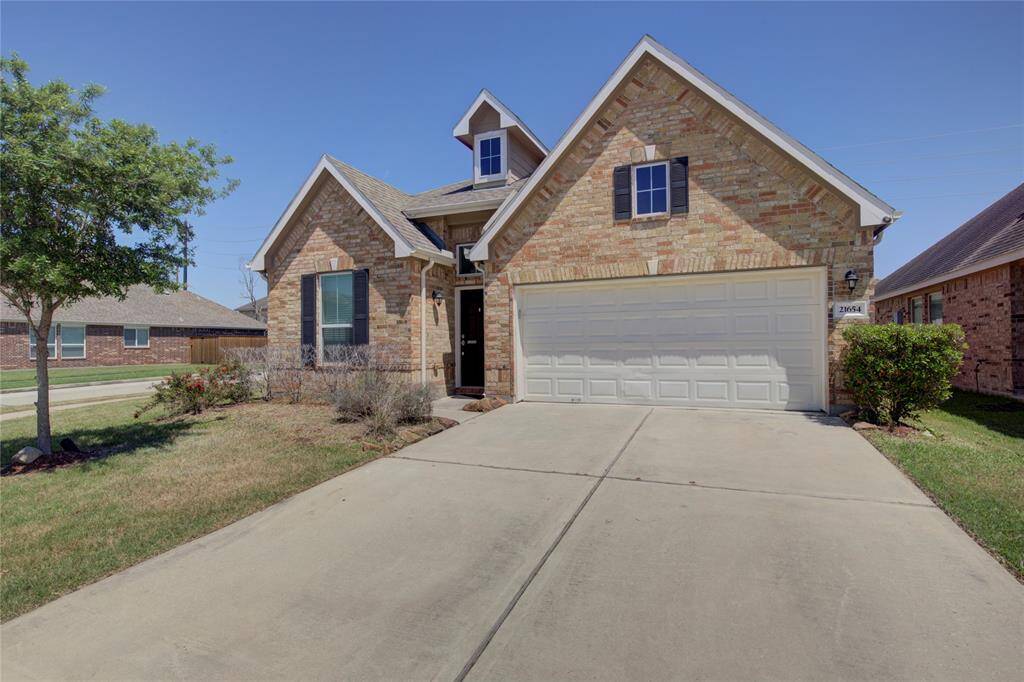Beautiful one story home on corner lot.