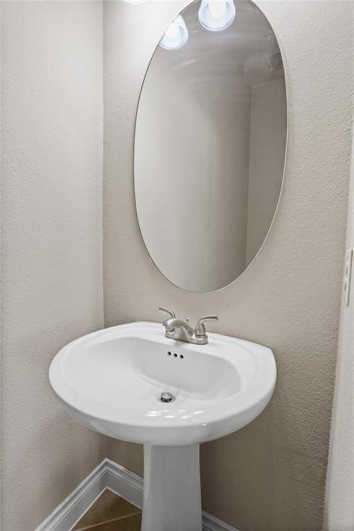 Send floor half bathroom for the game room and Media room