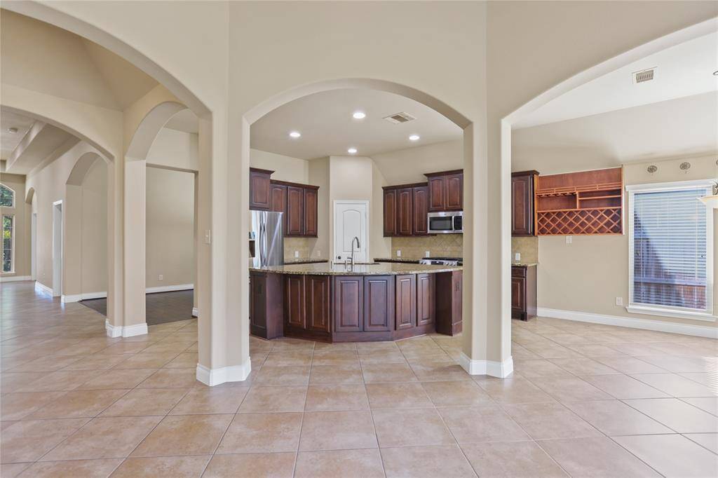 Archway with Kitchen View