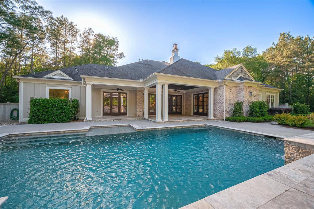 Swim laps in this pool, float in cool water, or enjoy the covered patio area.