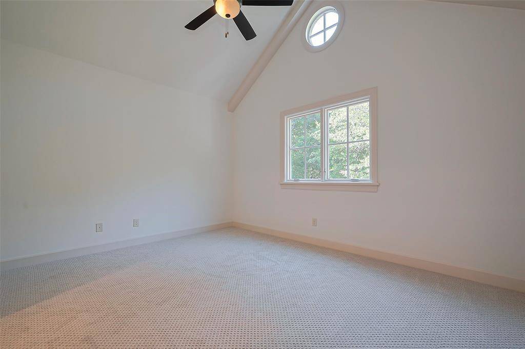 3rd Bedroom has BRAND NEW CARPET its very own ensuite bath with tub/shower, and large closet with custom drawers and hanging rods for clothes.