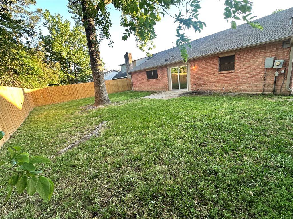 Spacious Backyard