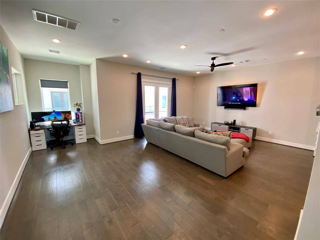 Second floor living area.