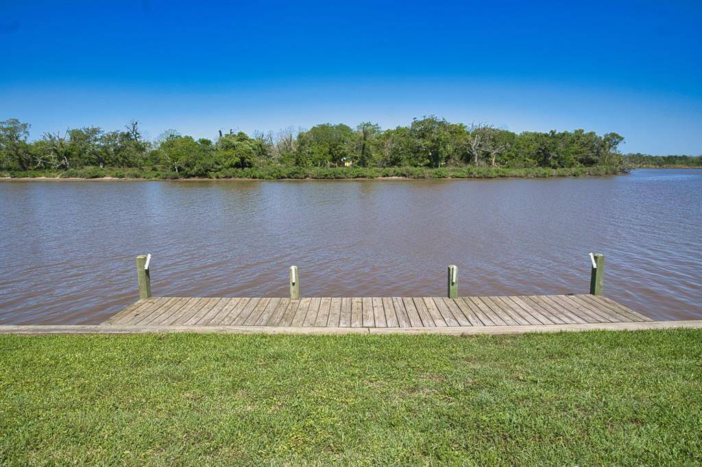 You can fish from the dock and tie you boat off here
