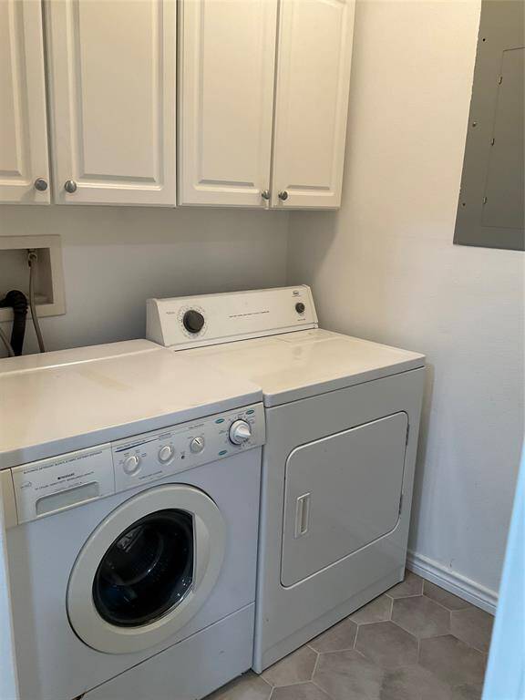 Utility room is just off the kitchen.