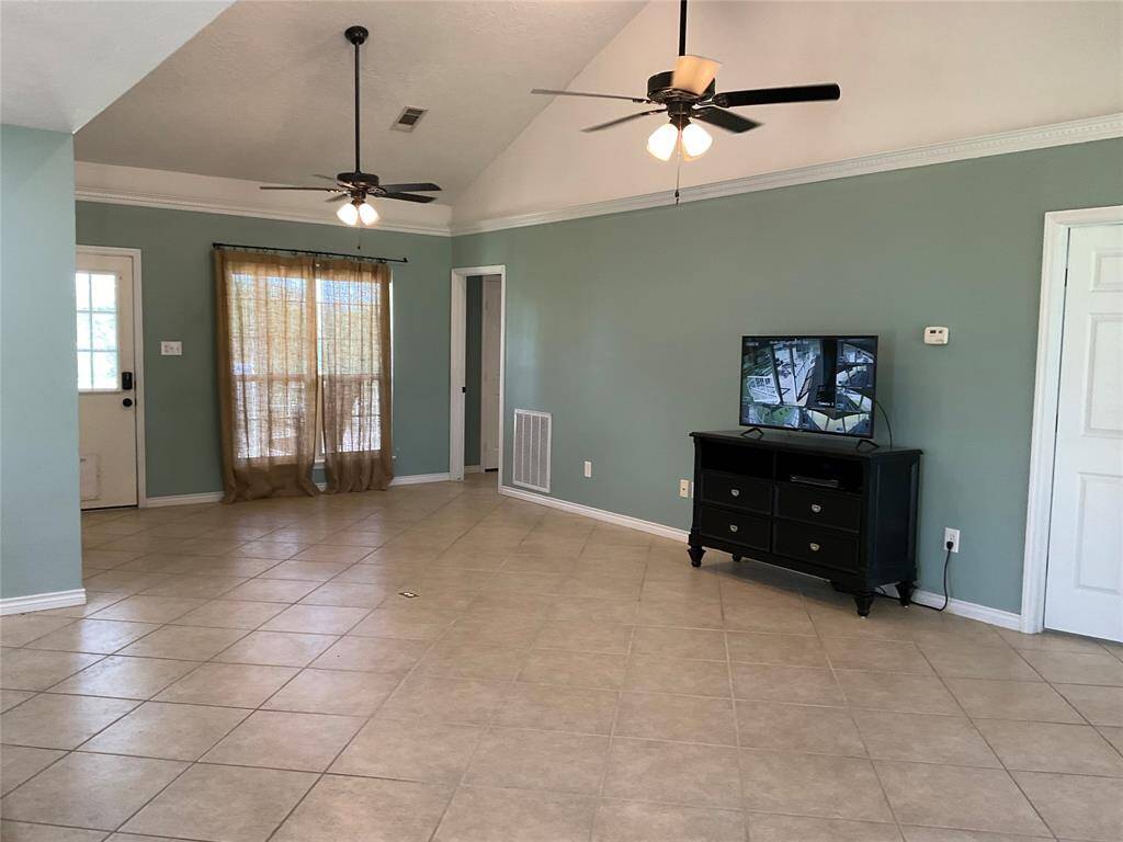View of the other side of the living room.