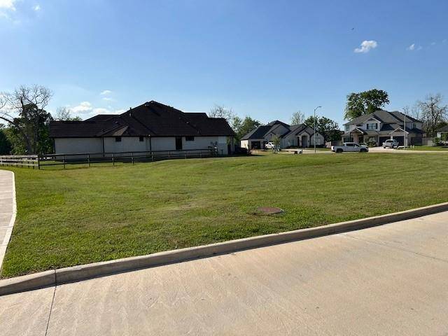 View from side of lot