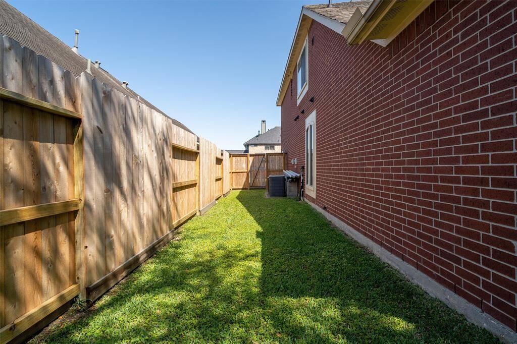 Side yard.