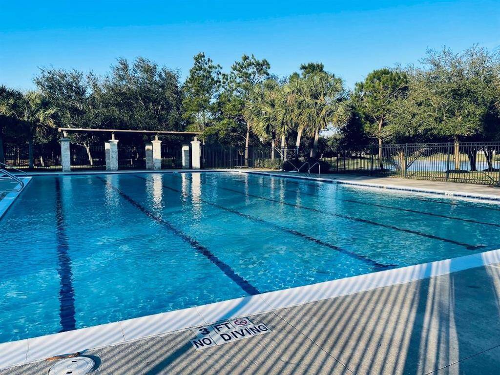 Neighborhood pool.