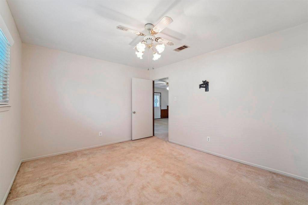 Another secondary bedroom upstairs.