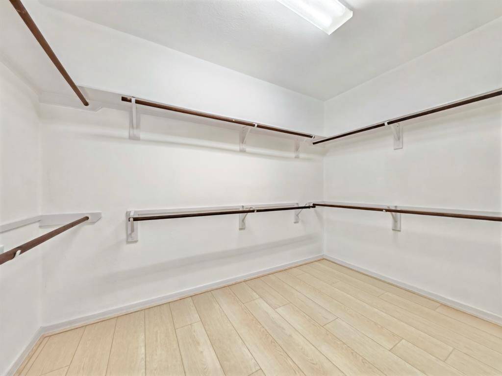 Spacious closet