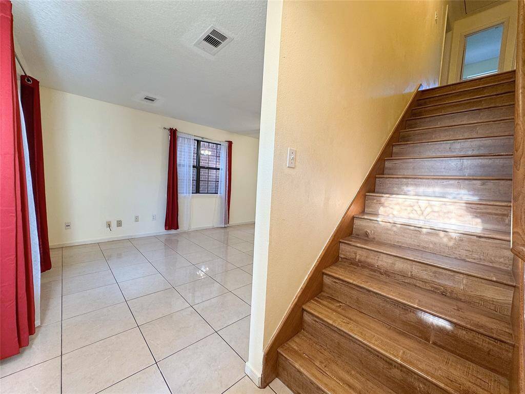 Laminate stairs to second floor