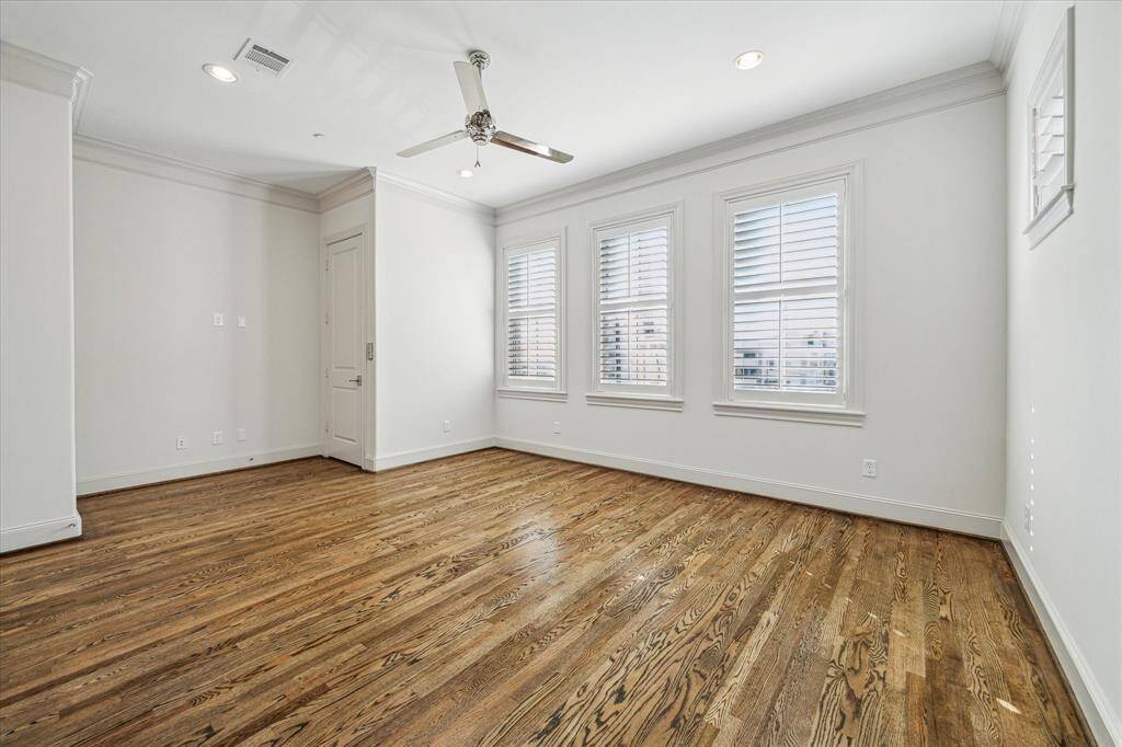 Primary suite on the 3rd floor with elevator access.