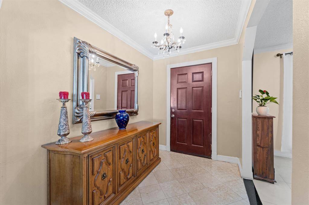 This is your front entry from the inside