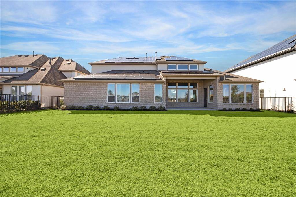 Look at this expansive covered patio and stunning view!  NO BACK NEIGHBORS!