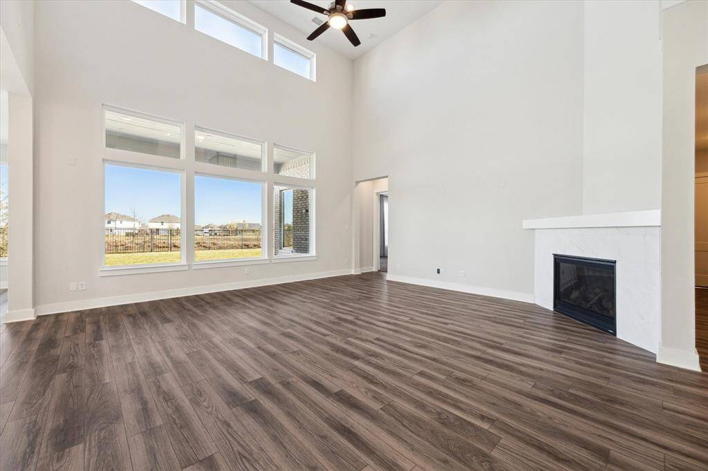 First floor Living - with Gas burning Fireplace!