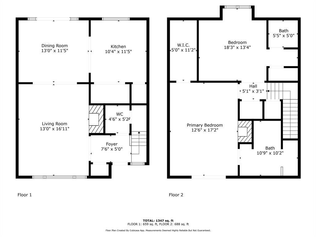 Floor plans.