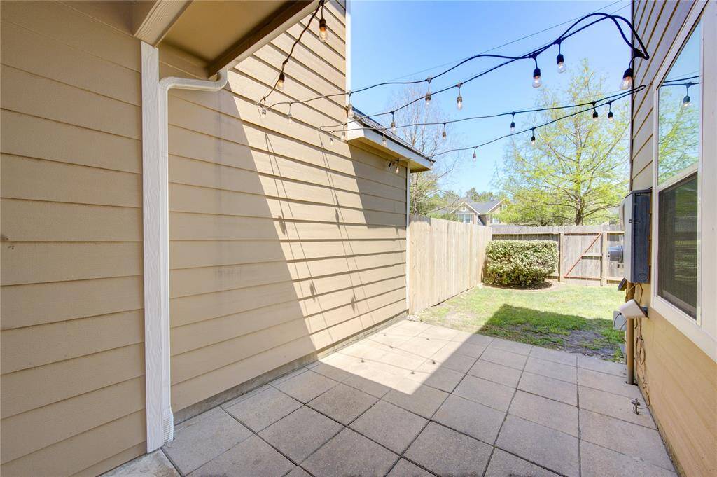 Back Yard Patio View