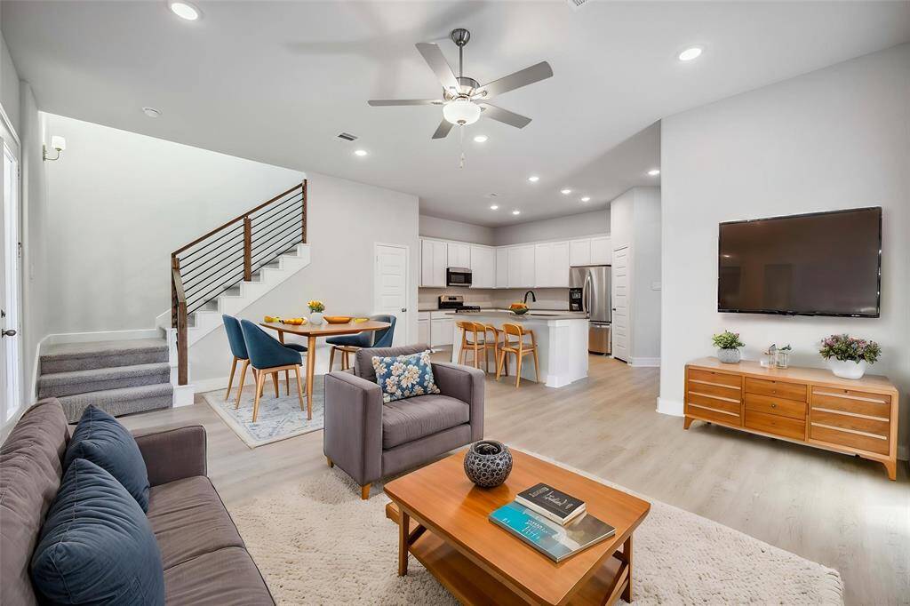 Virtually staged representation of the floor plan. Actual home features, colors, and details may vary.