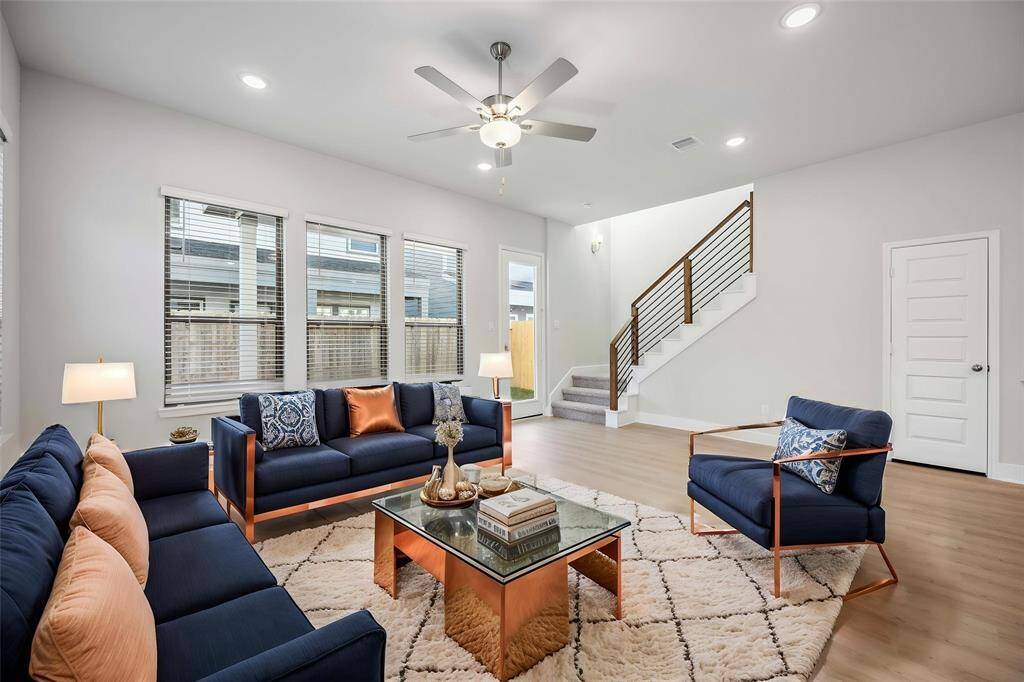 Virtually staged representation of the floor plan. Actual home features, colors, and details may vary.