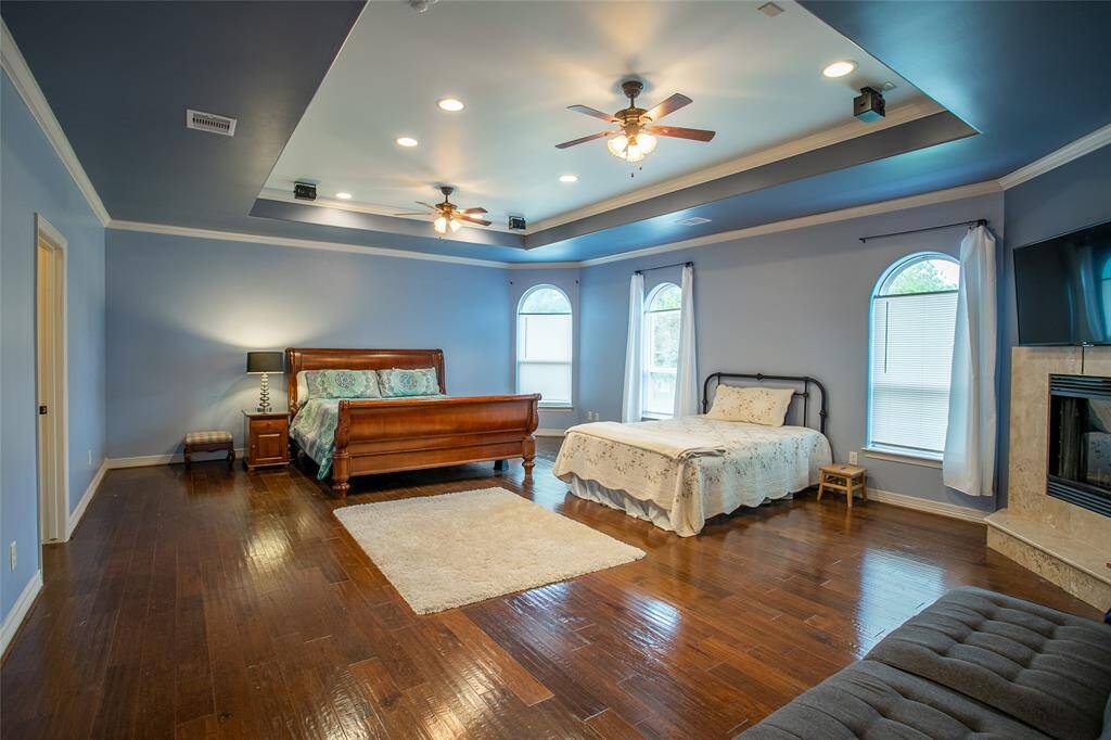 Incredible primary with private fireplace